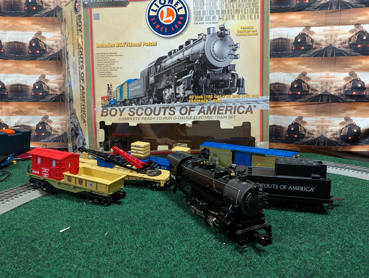 Lionel Boy Scouts of America O Gauge train set 6-30161 from David’s Trains