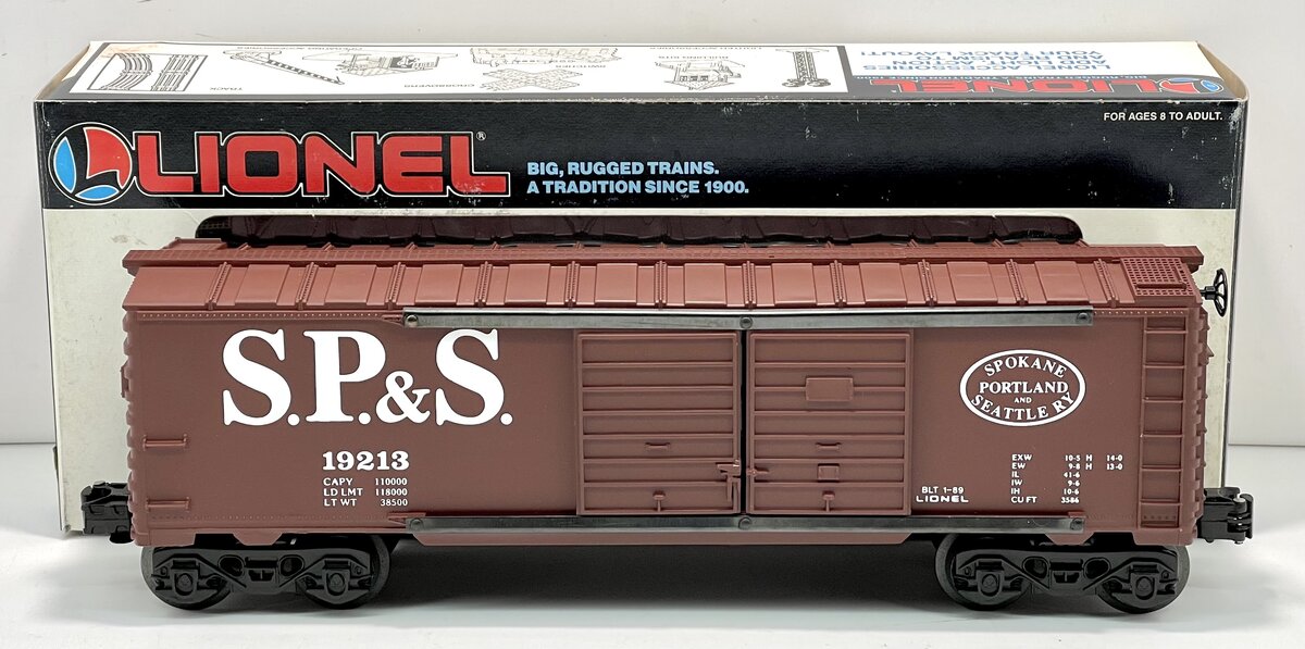 Lionel Spokane, Portland And Seattle (SP&S) Double Door Boxcar 6-19213