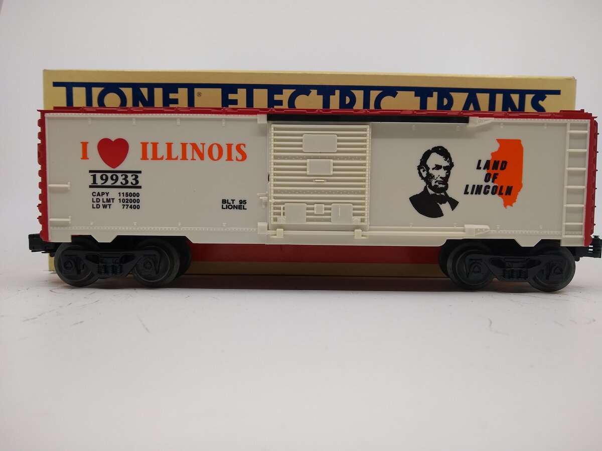 Lionel 6-19933 I Love Illinois Box Car