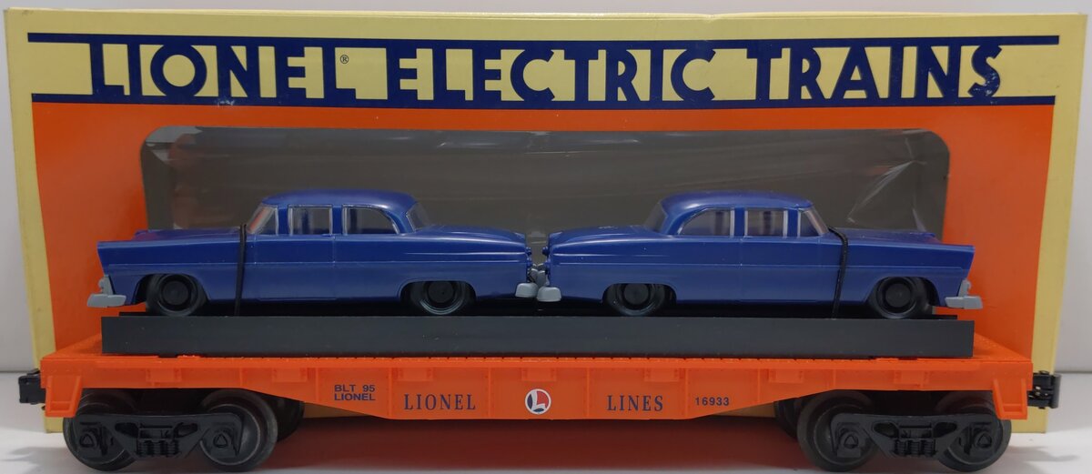 Lionel Lines Flat Car With Automobiles 6-16933