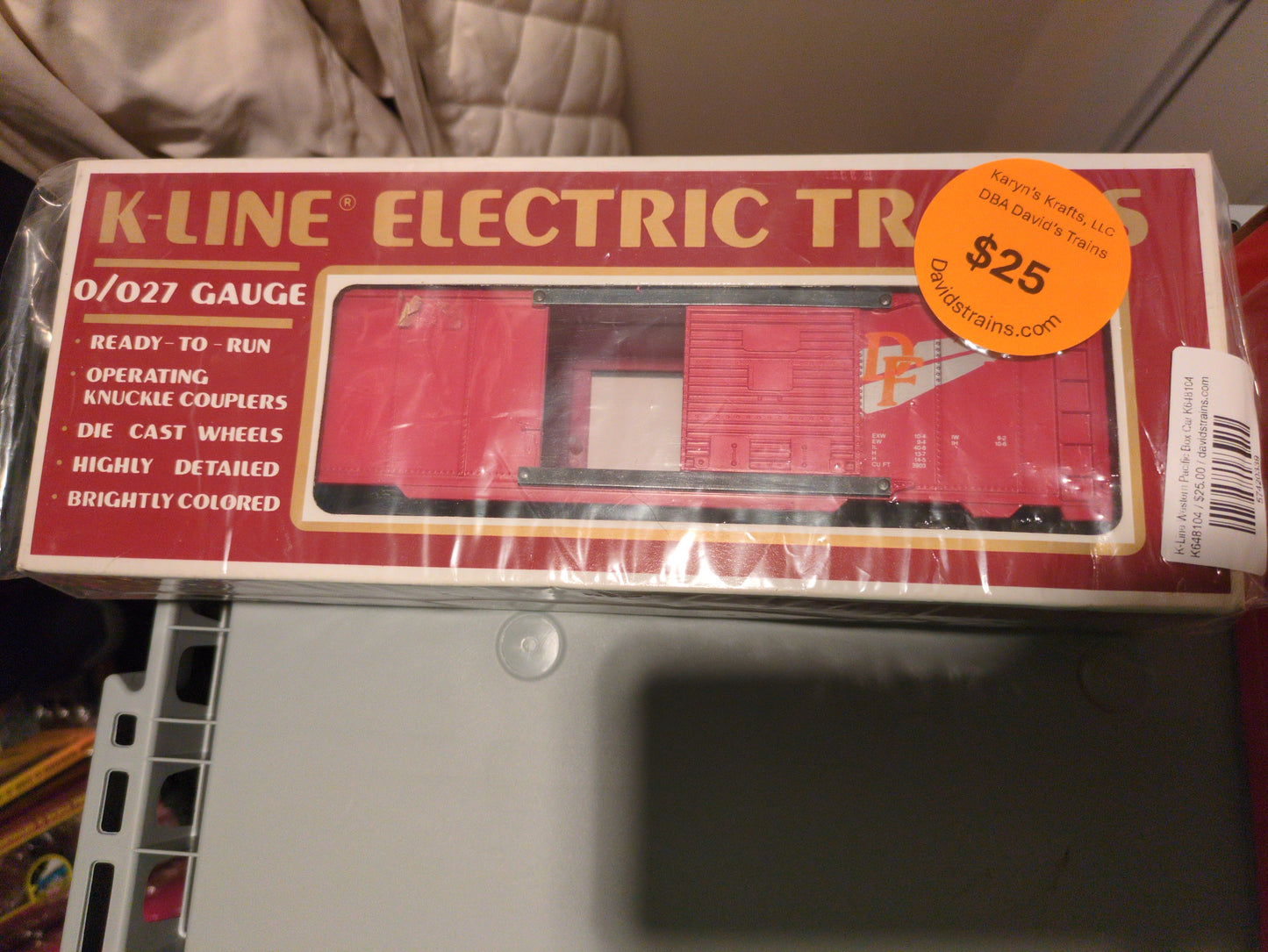K-Line K648104 Western Pacific Box Car