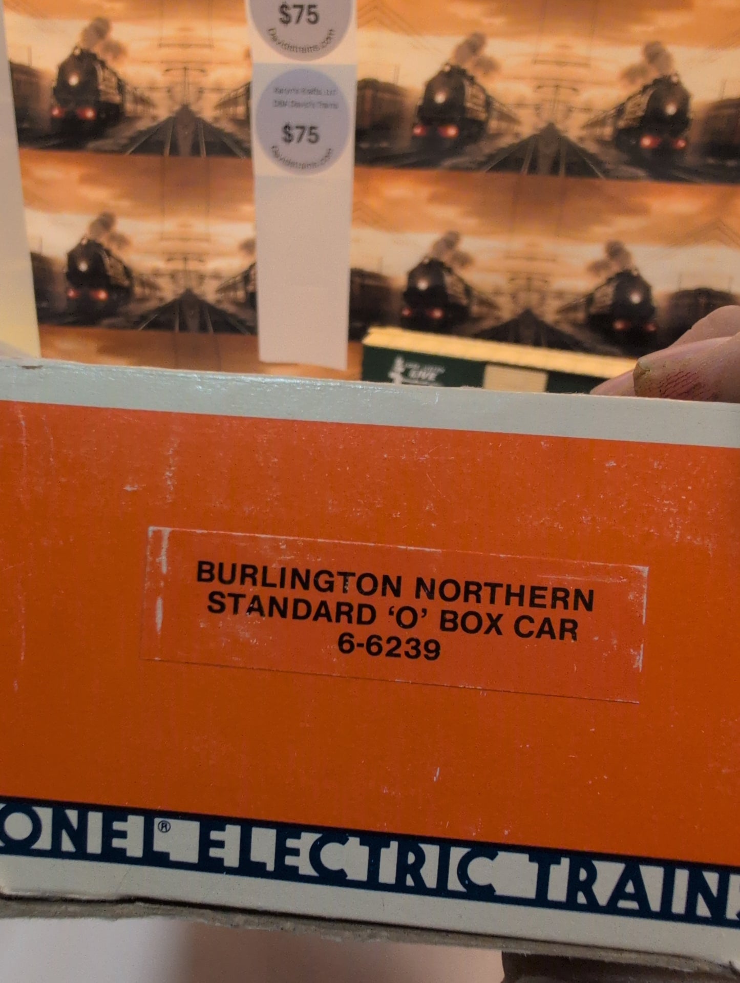 Lionel Burlington Northern Boxcar 6-6239