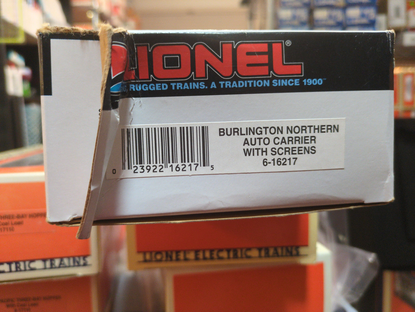 Lionel Burlington Northern Auto Carrier 6-16217