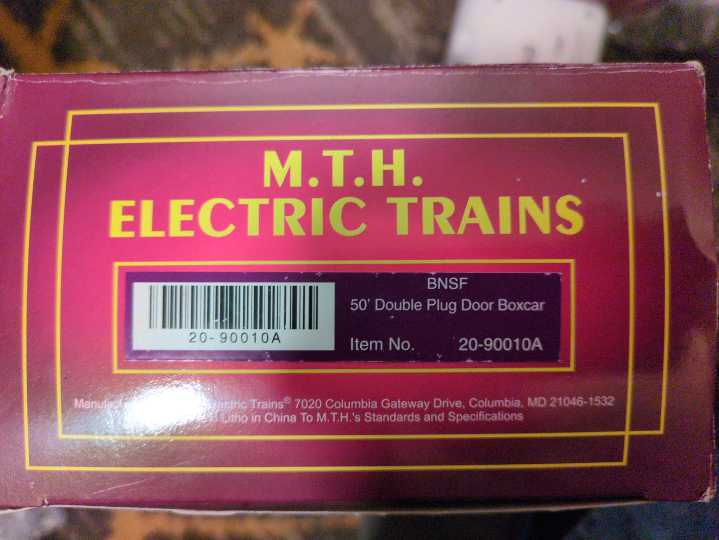 MTH Premier BNSF Boxcar 20-90010A