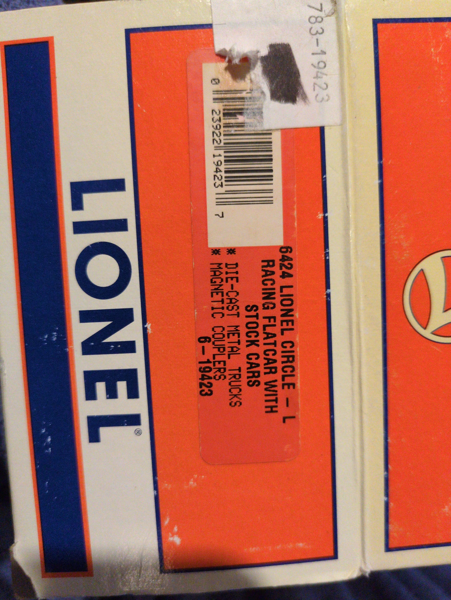Lionel Lines Stock Cars Stock Car 6-19423