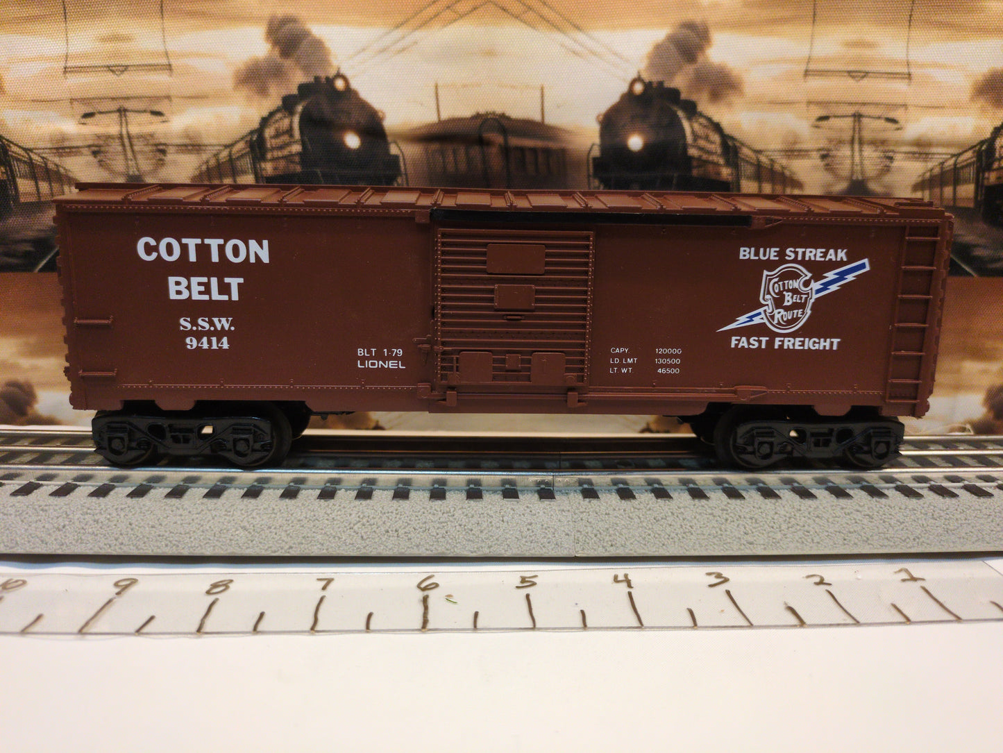 Lionel Cotton Belt Boxcar 6-9414