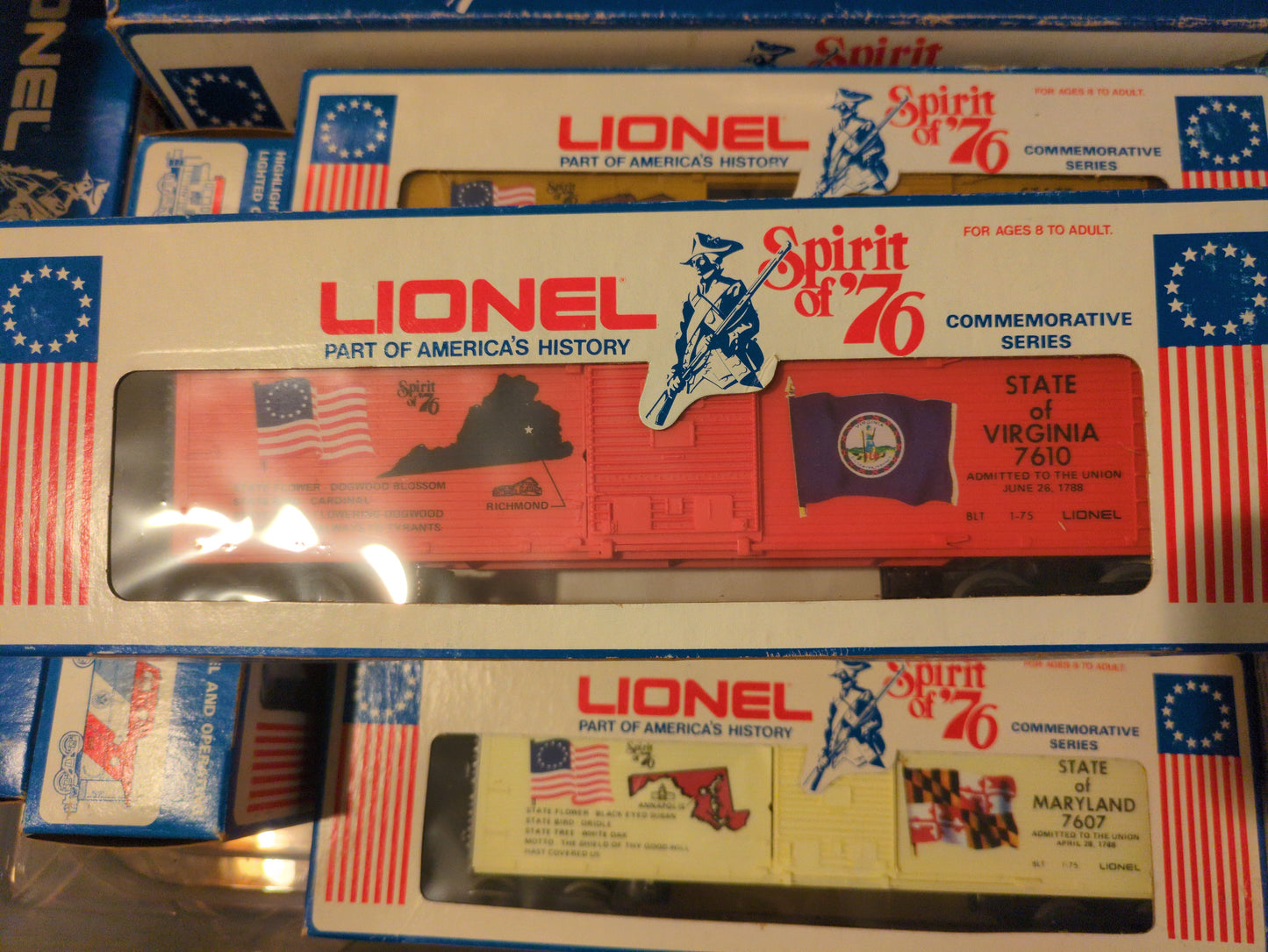 Lionel Spirit of '76 Boxcar 6-7610