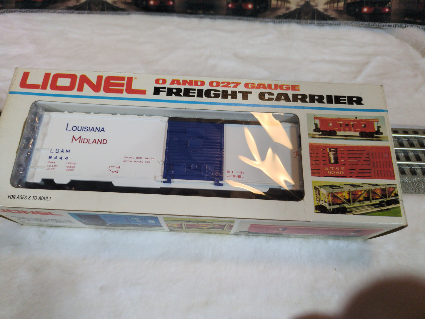 Lionel Louisiana Midland Boxcar 6-9444