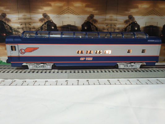 Lionel Train of the Century Full Vista Dome Car #2 6-39111 — side view