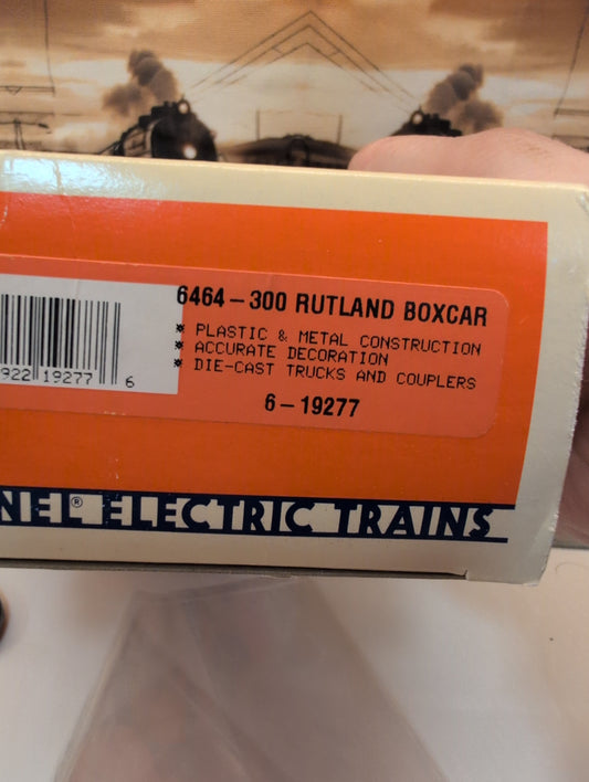 Lionel 6-19277 Rutland Box Car