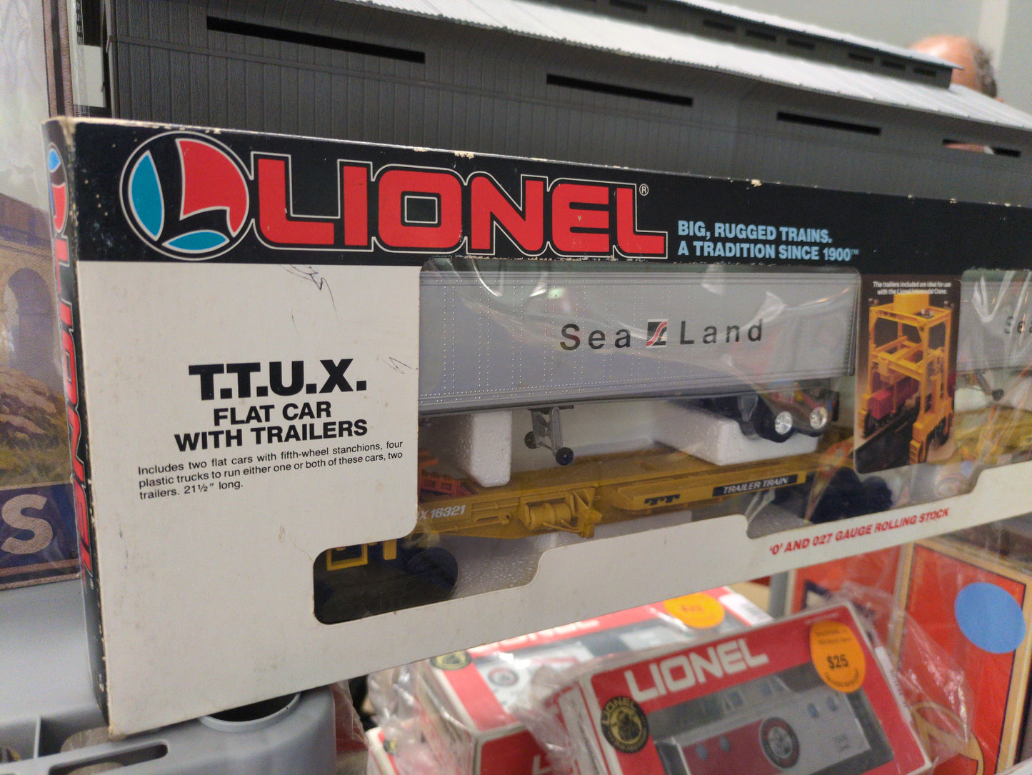 Lionel Sealand Flatcar 6-16322
