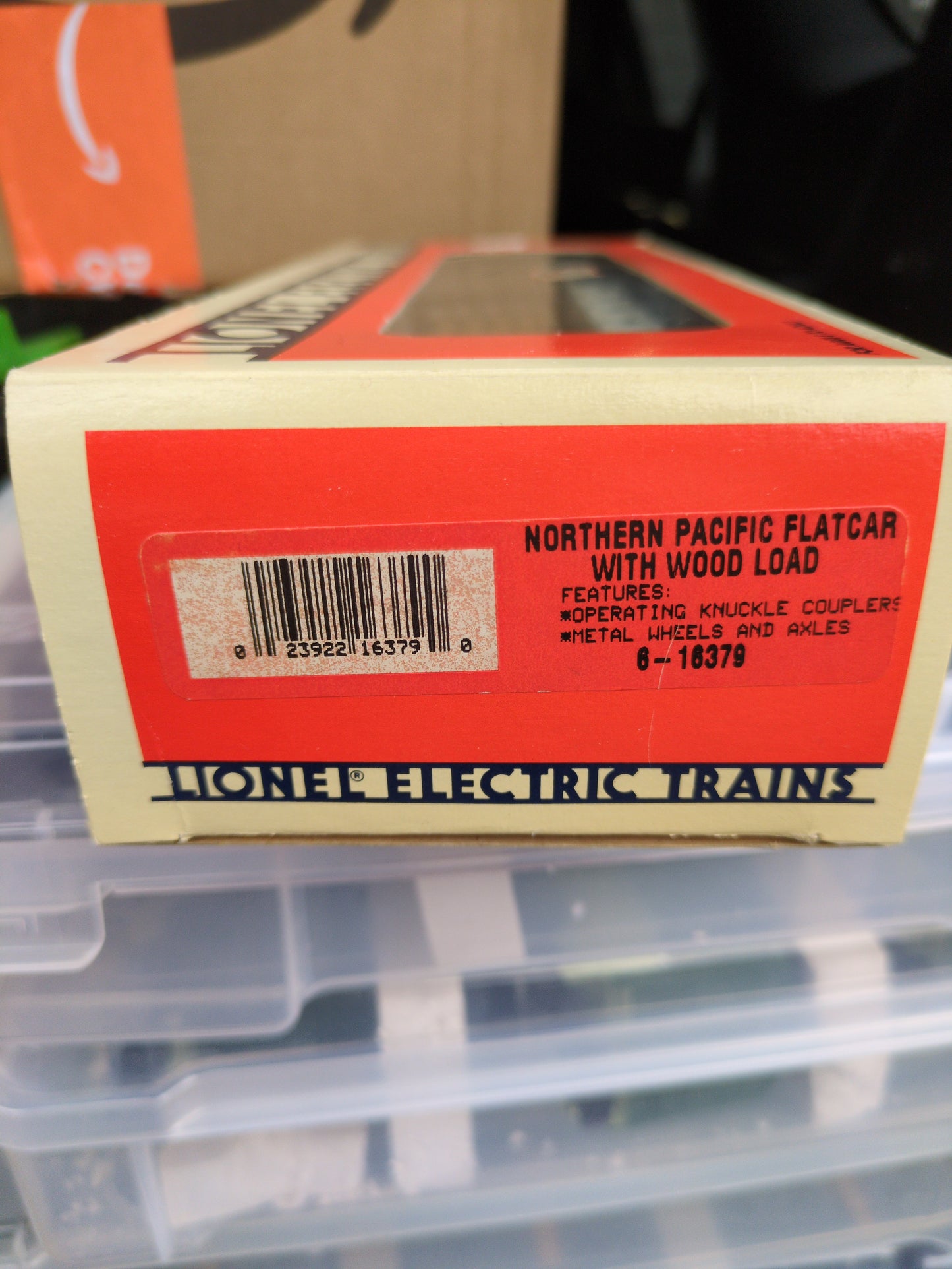 Lionel 6-16379 Northern Pacific Flatcar