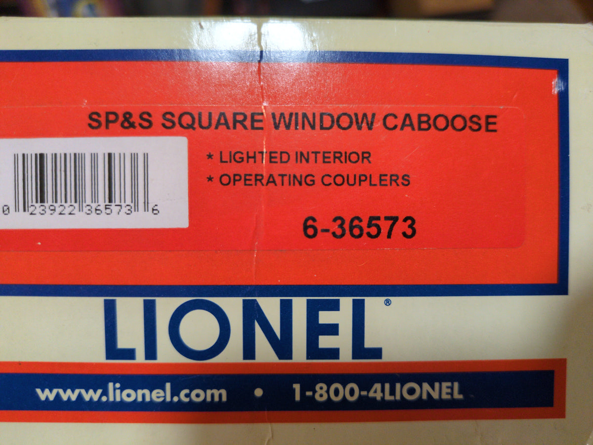 Lionel SP&S Square Window Caboose 6-36573