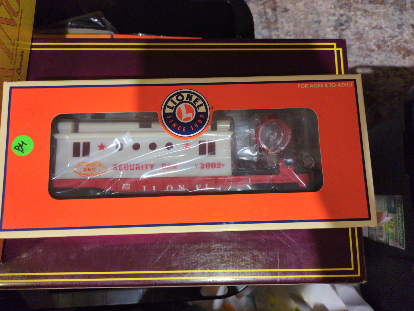 Lionel Atomic Energy Commission Searchlight Caboose 6-36718