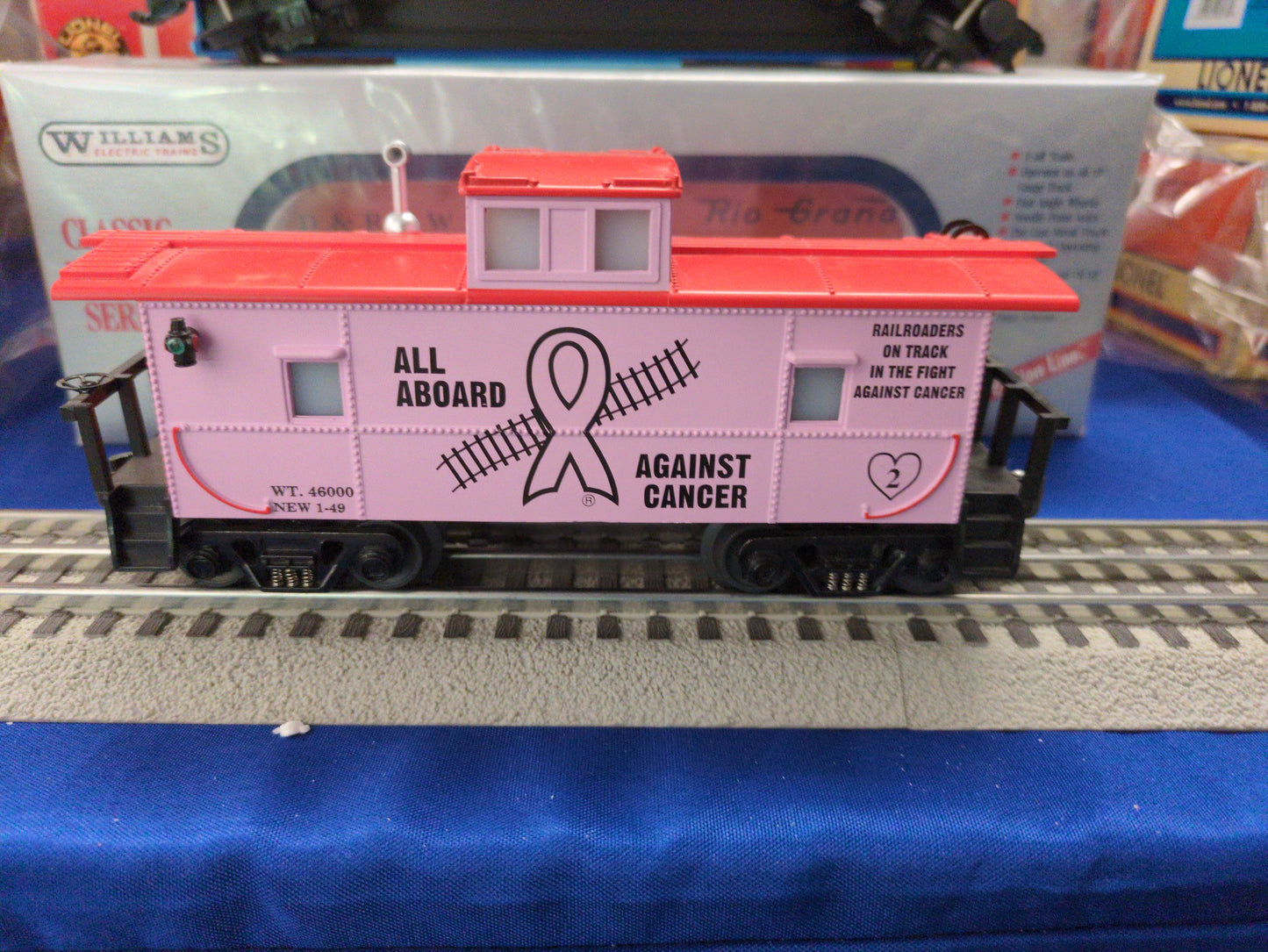 O-Line Breast Cancer Awareness Caboose OLR167