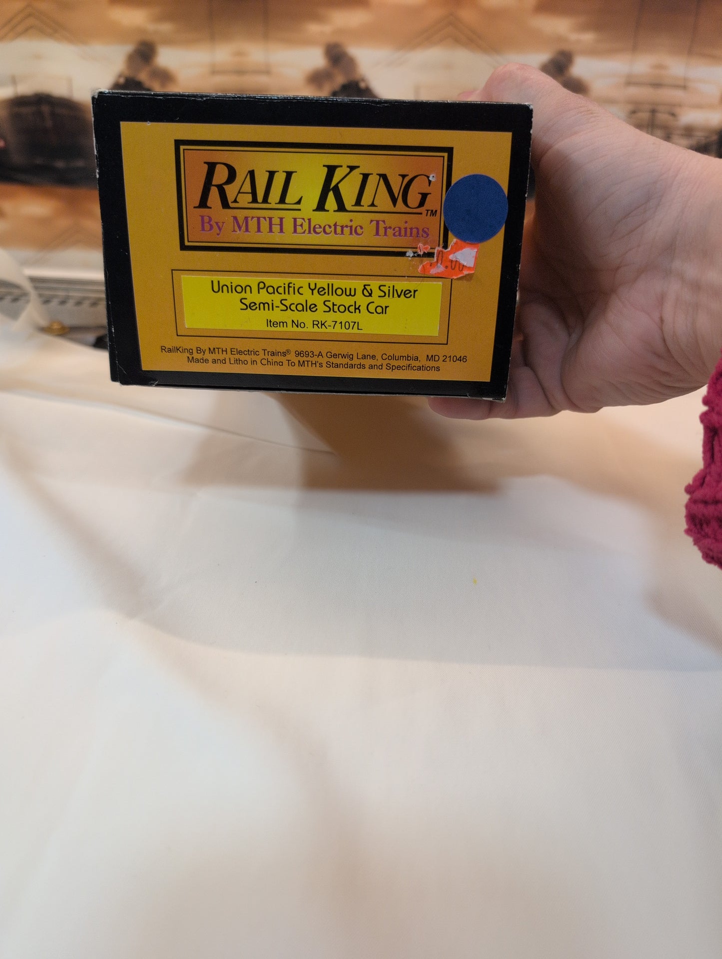 MTH RailKing Union Pacific Stock Car RK-7107L