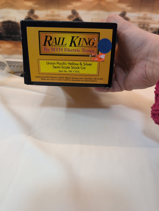 MTH RailKing Union Pacific Stock Car RK-7107L