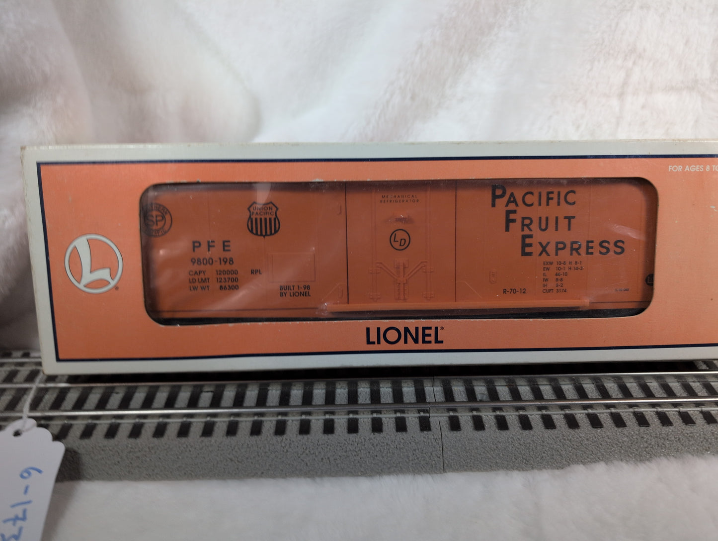 Lionel Union Pacific Refrigerator Car 6-17314