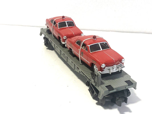 MTH 30-7623 Flat Cart With Auto Flatcar