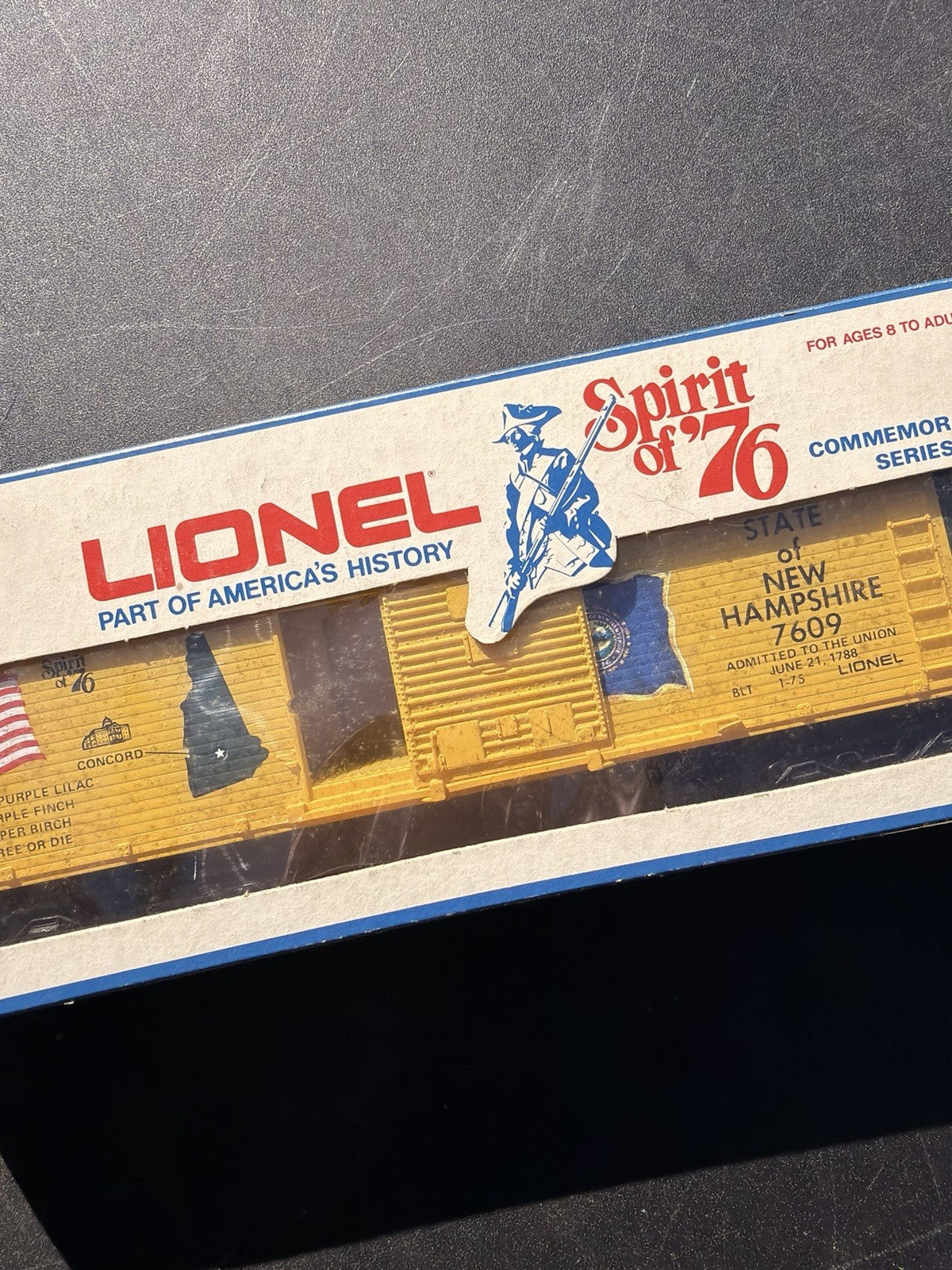 Lionel Spirit of '76 Boxcar 6-7609