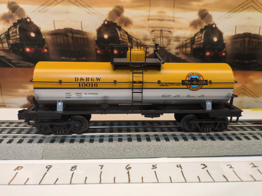 MTH Premier Denver & Rio Grande Western Single Dome Tank Car #10016 20-90089