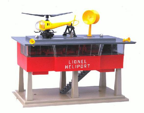 Lionel 6-14084 Heliport Building 