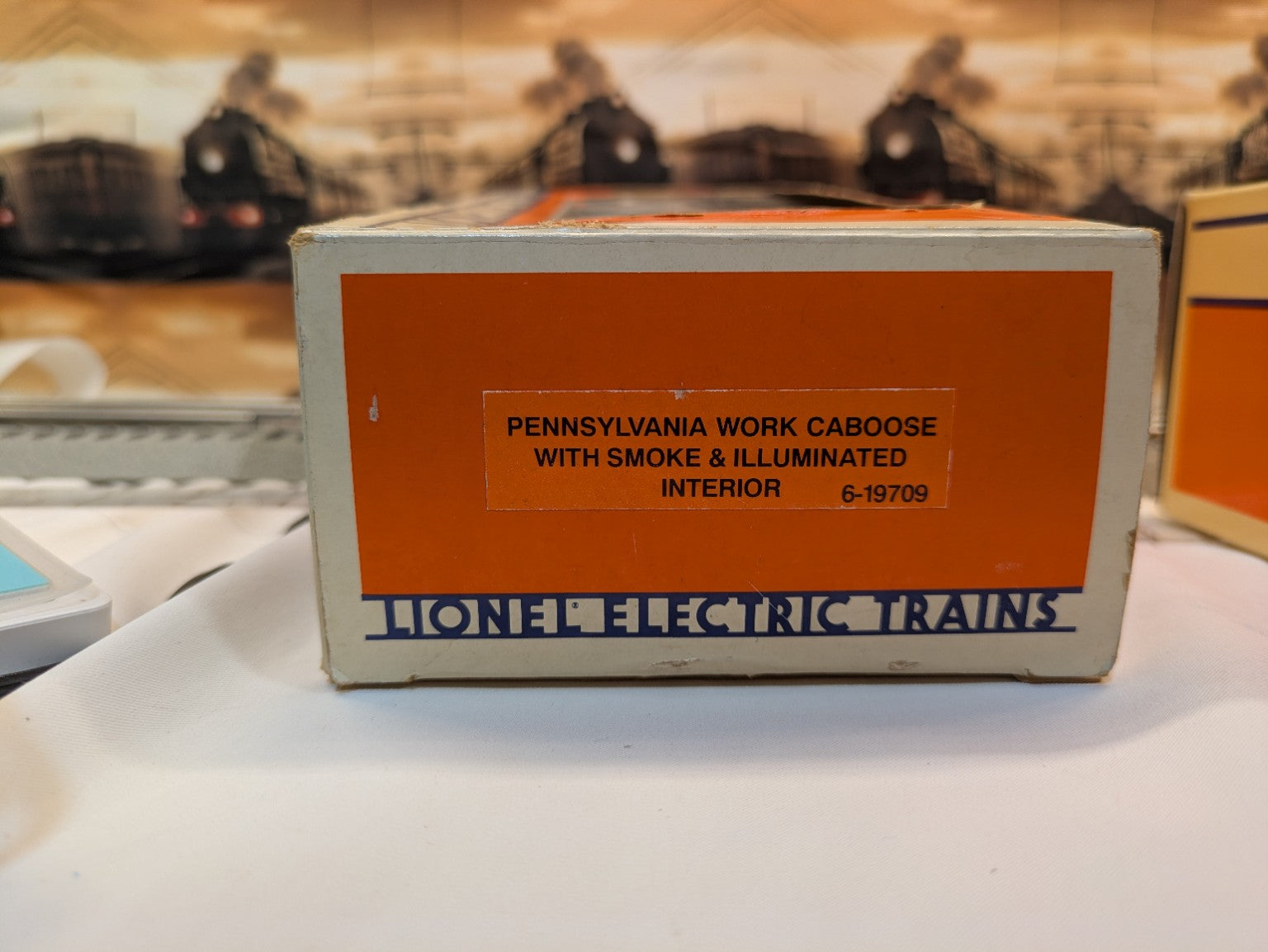 Lionel Pennsylvania Work Caboose 6-19709 box end label