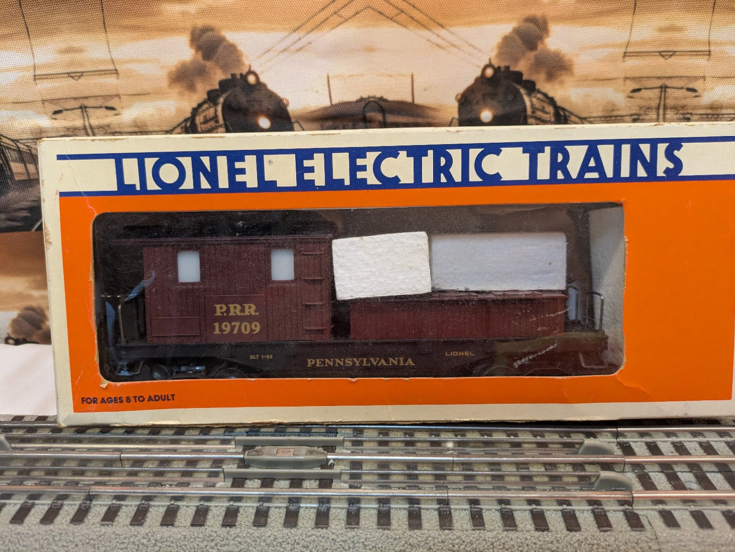 Lionel Pennsylvania Work Caboose 6-19709 in original box
