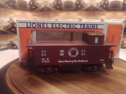 Lionel Northern Pacific Standard O Square Window Caboose 6-17615