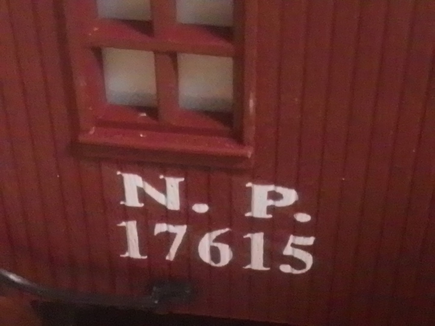 Lionel Northern Pacific Standard O Square Window Caboose 6-17615
