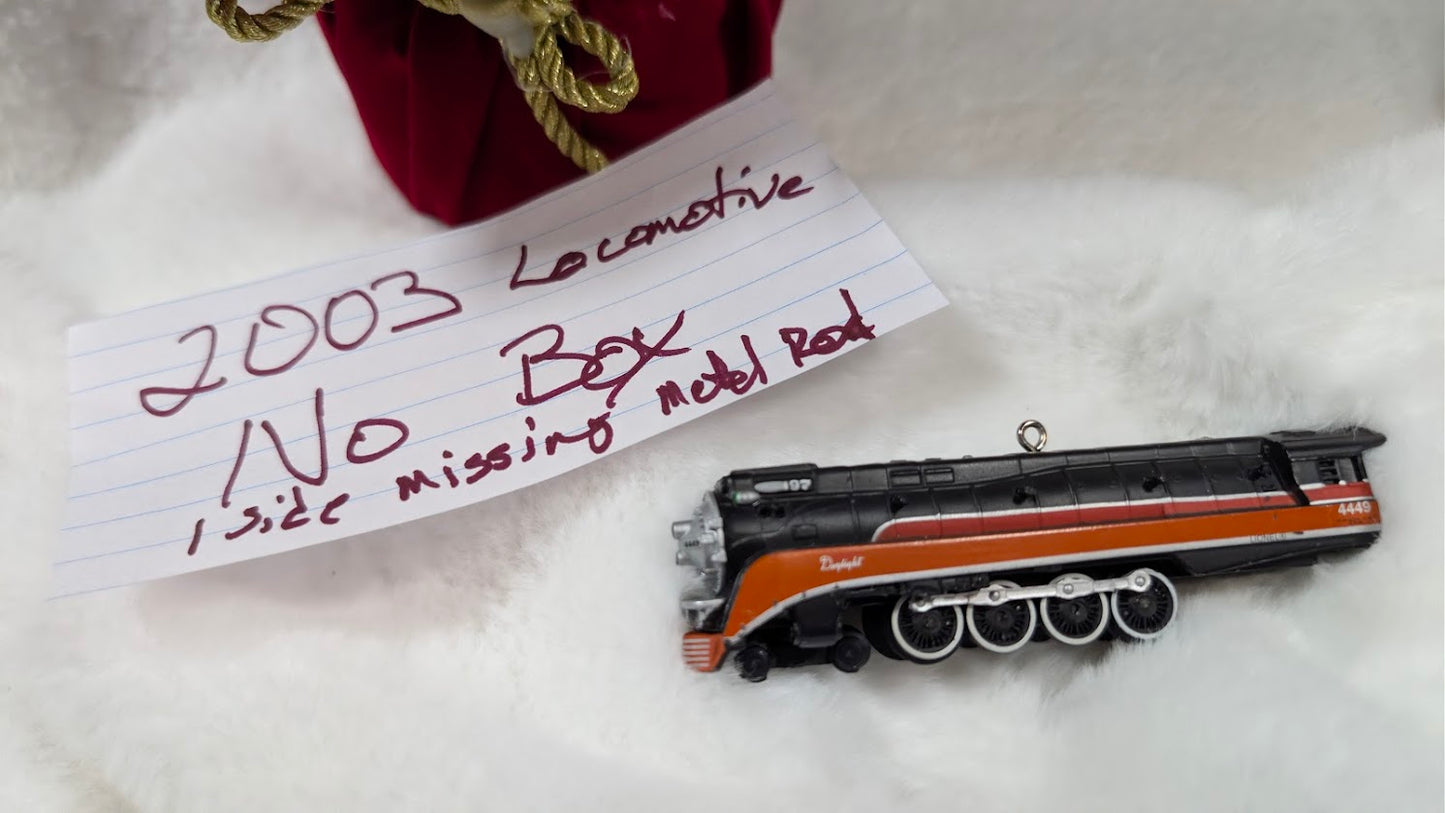 Hallmark Ornament · Daylight 4449 Steam Locomotive (2003)