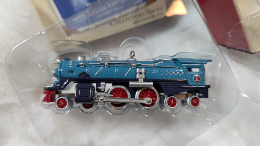 Hallmark Ornament · 400E Blue Comet Locomotive Only (2002)