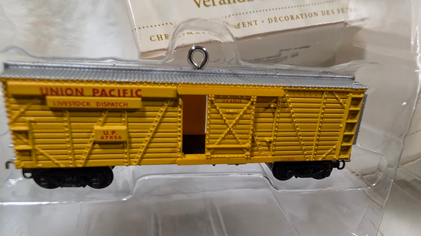 Hallmark Ornament - Union Pacific Veranda Stock Car 2006