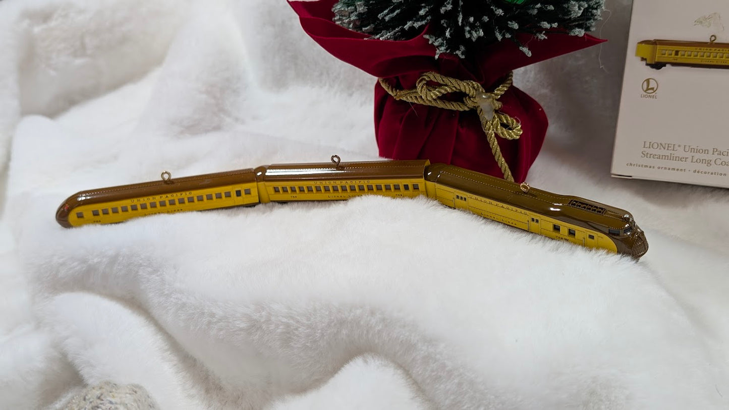 Hallmark Ornament · Union Pacific Streamliner Long Coach Only (2010)