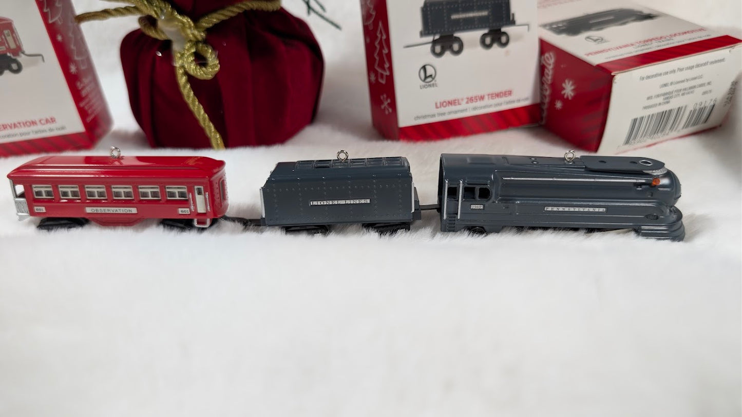 Hallmark Ornament · Pennsylvania Torpedo Locomotive (2014)