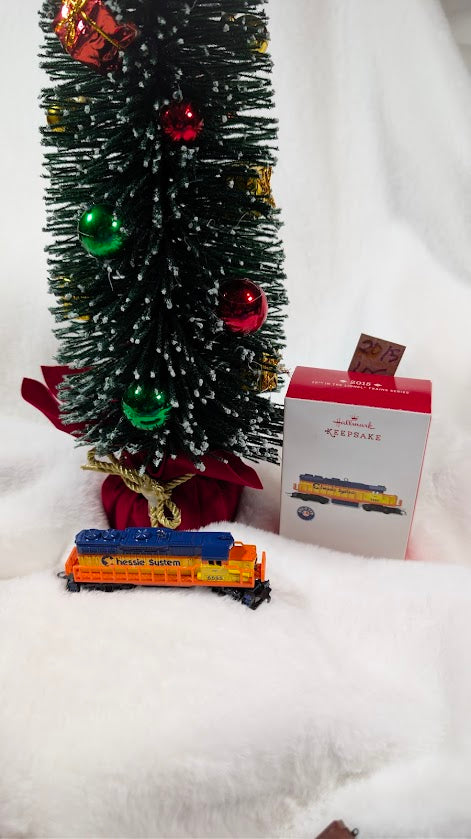 Hallmark Ornament · Chessie Steam Special Locomotive #6595 Only (2015)