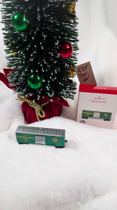 Hallmark Ornament · Seaboard Boxcar (2015)