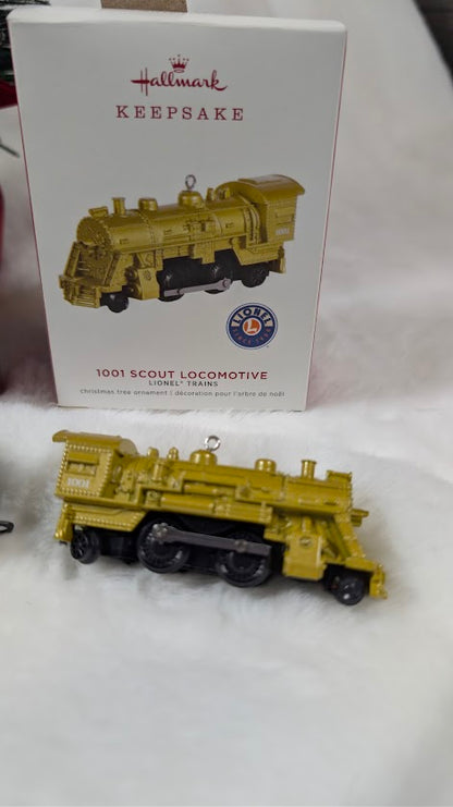 Hallmark Ornament · 1001 Scout Locomotive Only (2019)