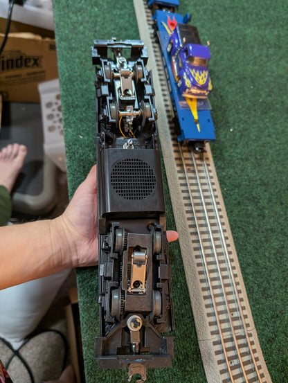 Lionel 6-18575 Custom Series 1 GP-9 diesel locomotive, underside view