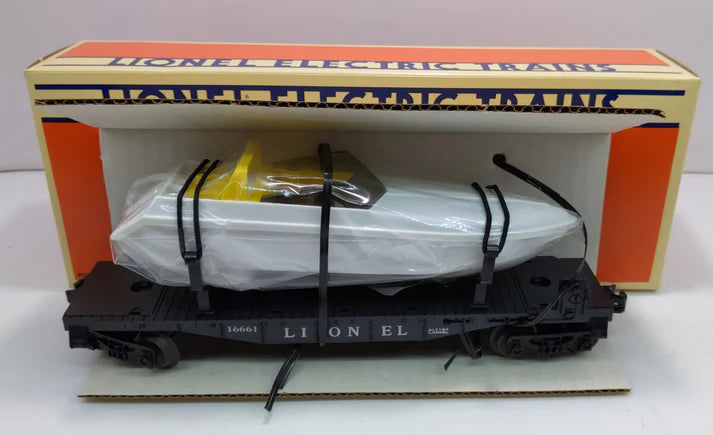 Lionel 6-16661 Operating Boat Flatcar  NOS