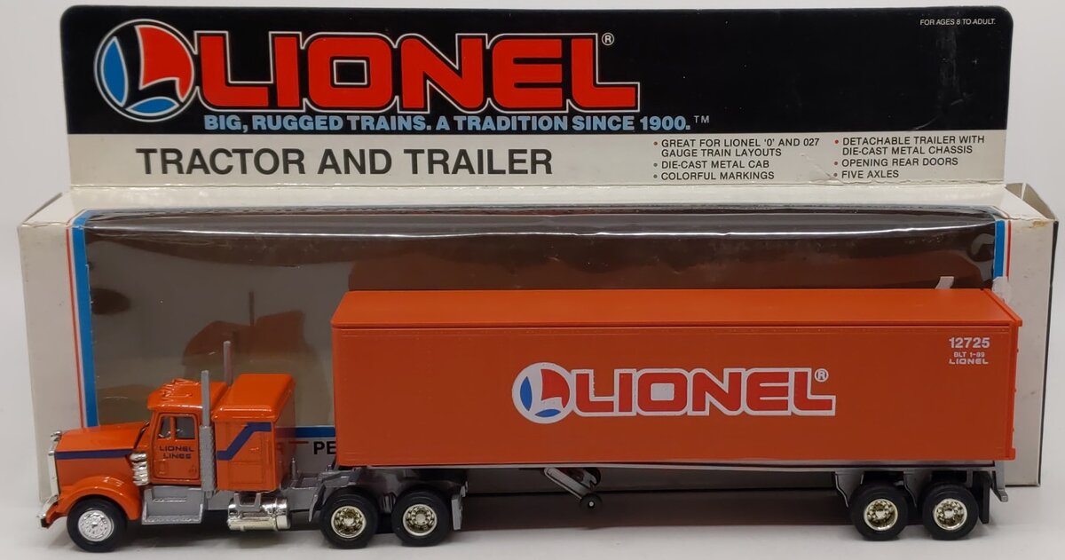 Lionel 6-12725 Tractor And Trailer Vehicle 