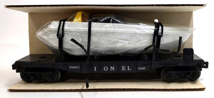 Lionel Operating Boat Flatcar 6-16661