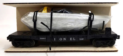 Lionel Operating Boat Flatcar 6-16661