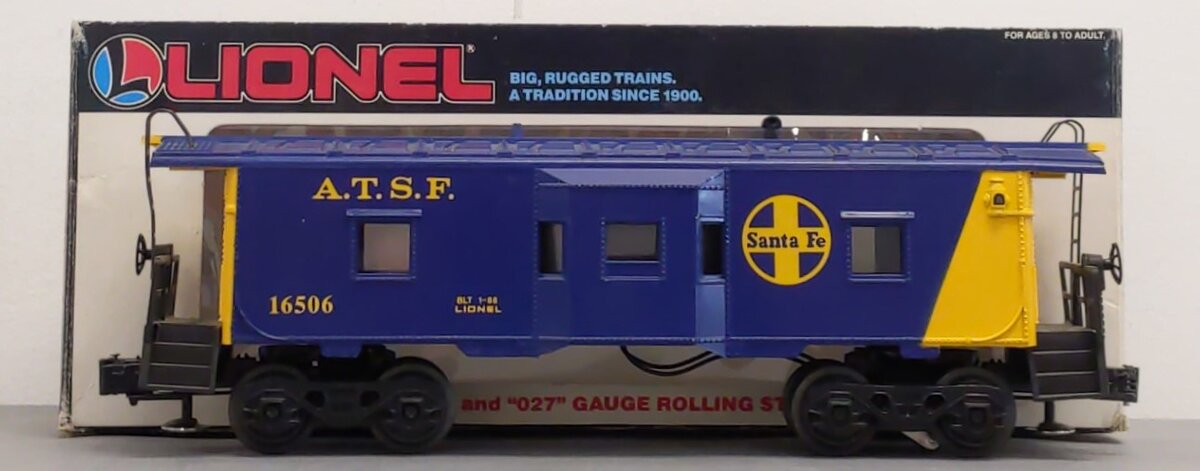 Lionel 6-16506 Santa Fe Bay Window Caboose 