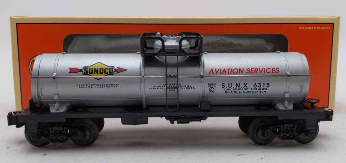 Lionel 6315 Sunoco Tank Car 6-19608