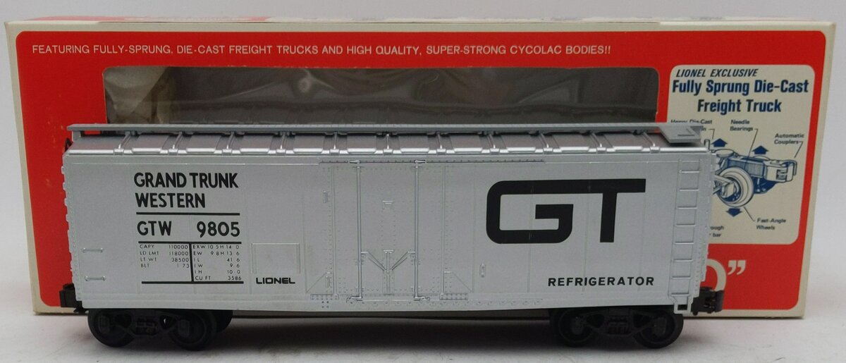 Lionel Grand Trunk Refrigerator Car 6-9805