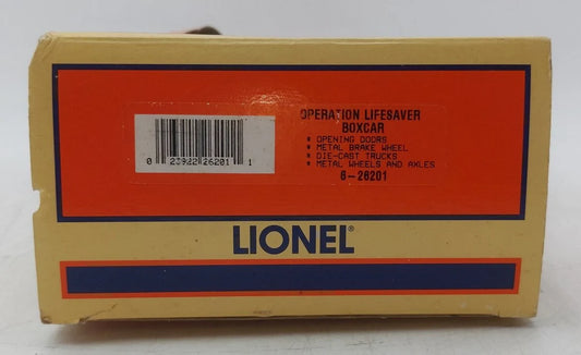 Lionel Box Car Operation Lifesaver 6-26201
