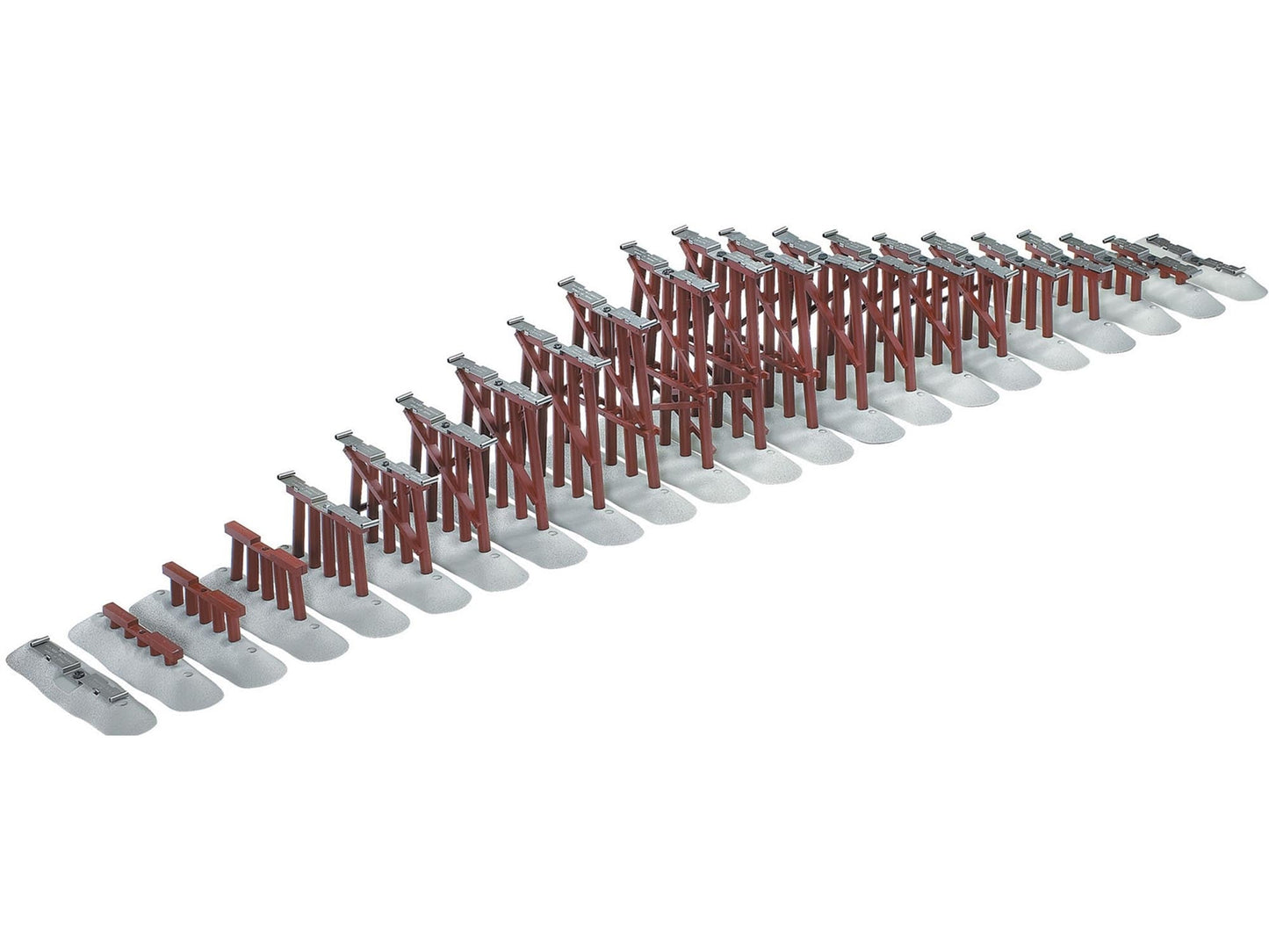 Lionel 6-12037 FasTrack Graduated Trestle Set product image