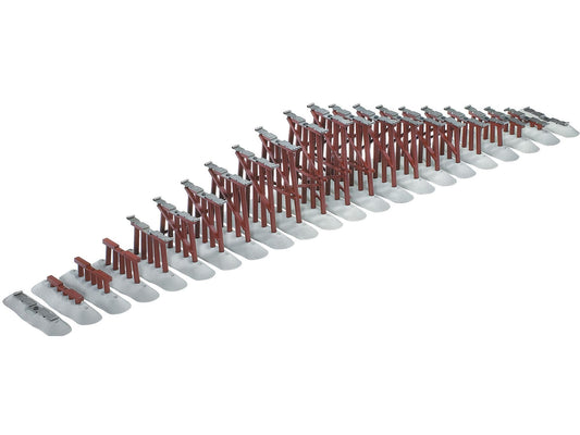Lionel 6-12037 FasTrack Graduated Trestle Set product image