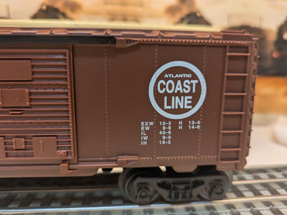 Lionel Atlantic Coast Line 6-16247 Boxcar Atlantic Coast Line logo detail